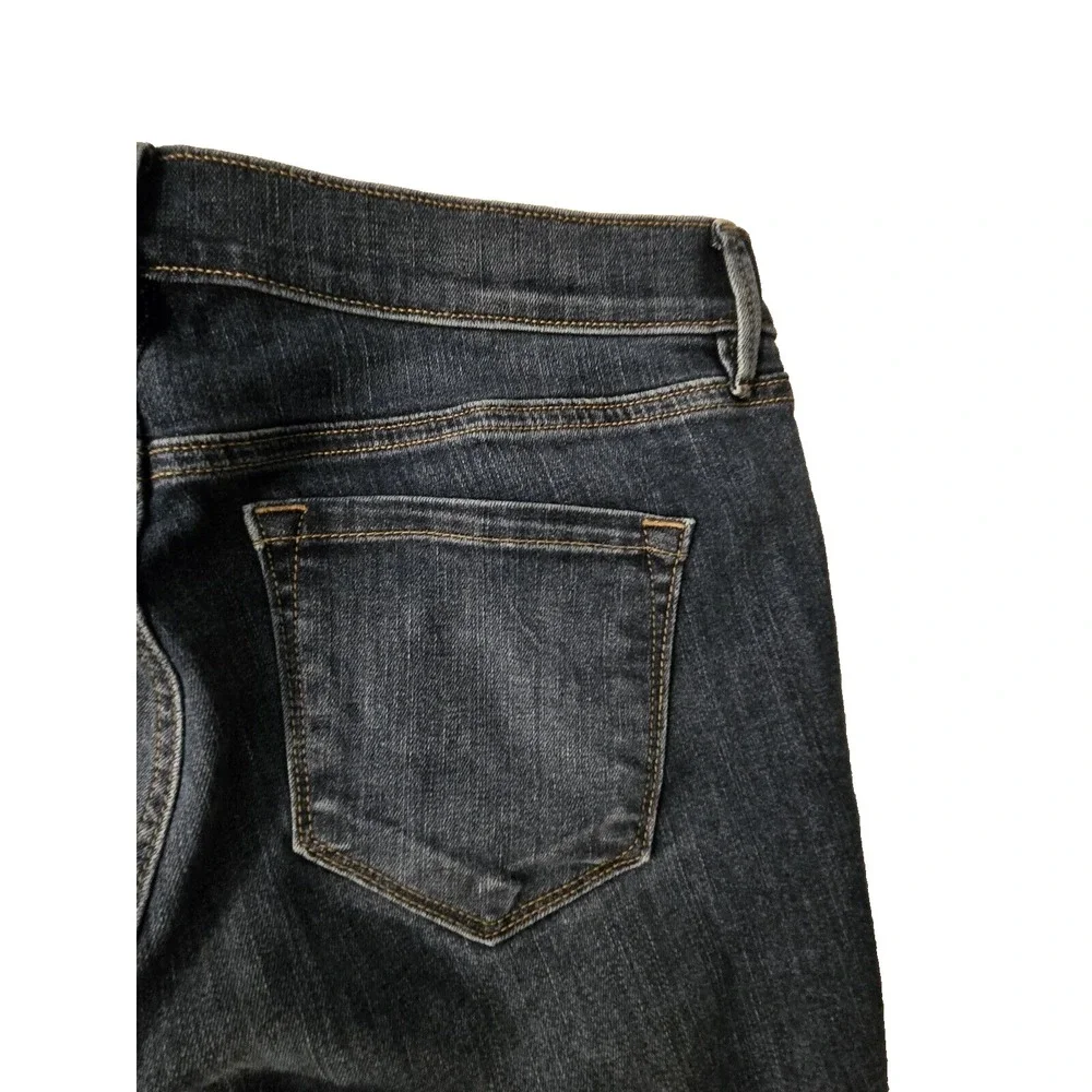 Loft Jeans Women's‎ Size 4 Modern Skinny Crop 5 Pocket Blue Jeans